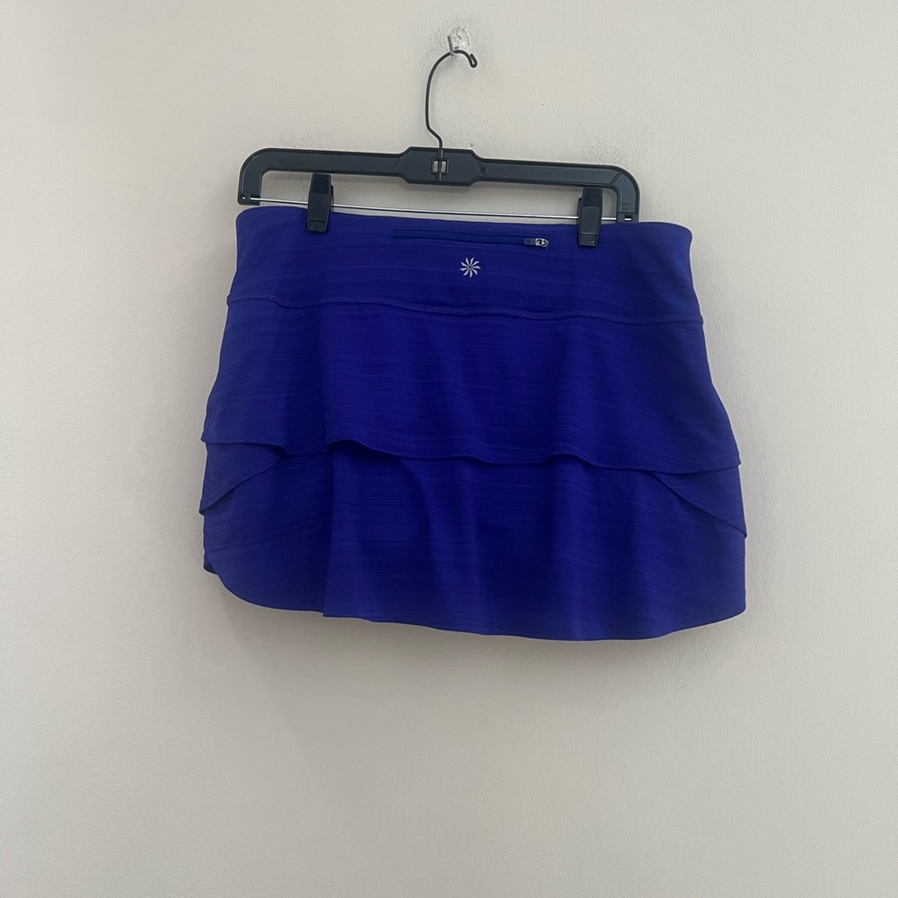 Athleta Vibrant Purple Tiered Skort - Picture 7 of 10